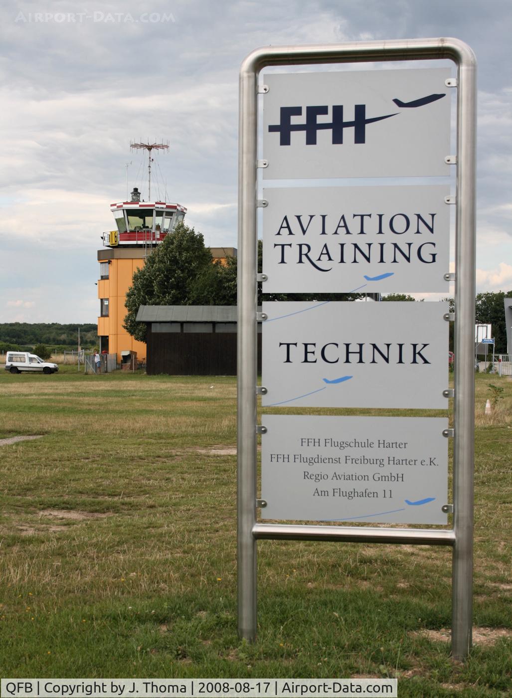 Flugplatz Freiburg Airfield Airport, Freiburg/Breisgau, Baden-Württemberg Germany (QFB) - Pilots school Freiburg