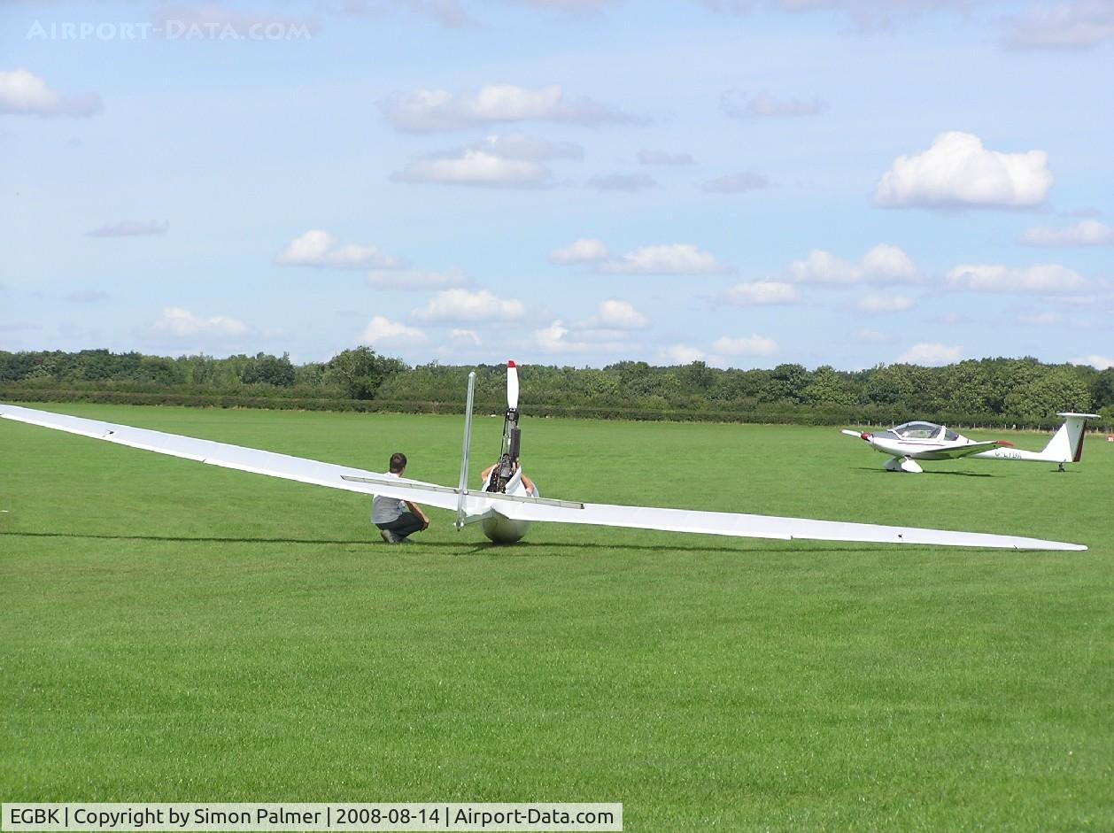 Sywell Aerodrome Airport, Northampton, England United Kingdom (EGBK) - Scene at Sywell