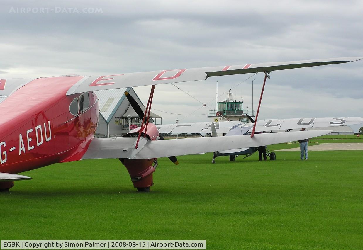 Sywell Aerodrome Airport, Northampton, England United Kingdom (EGBK) - Moths at Sywell