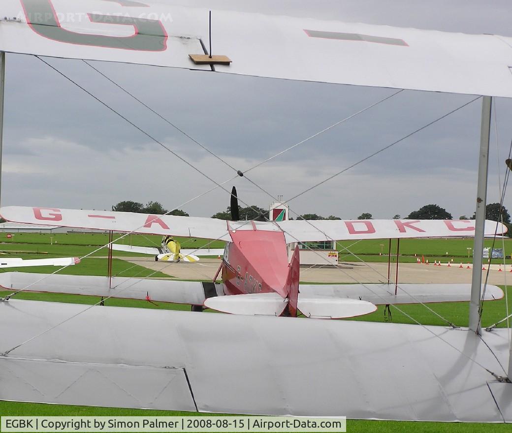 Sywell Aerodrome Airport, Northampton, England United Kingdom (EGBK) - Moths at Sywell