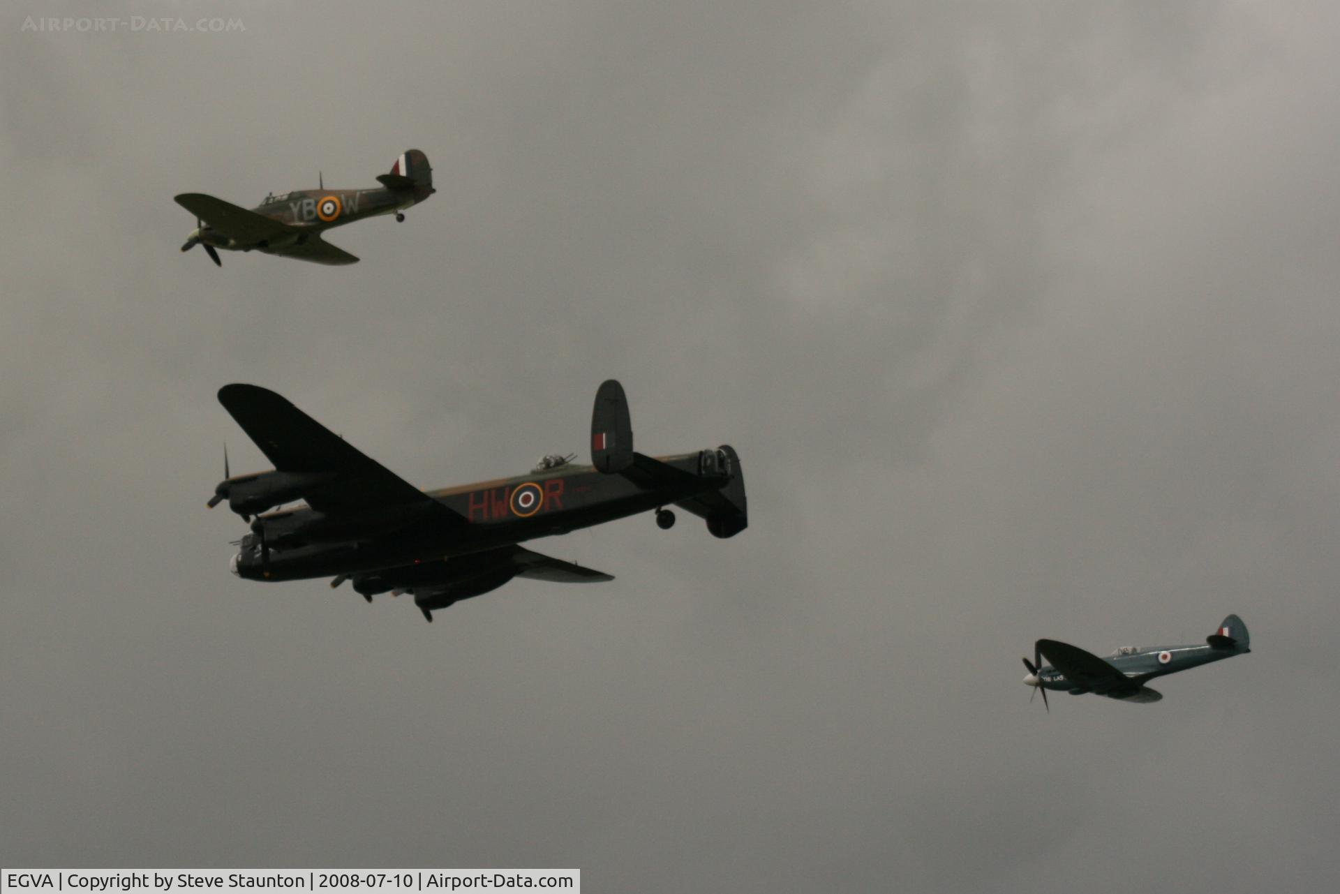 RAF Fairford Airport, Fairford, England United Kingdom (EGVA) - Taken at the Royal International Air Tattoo 2008 during arrivals and departures (show days cancelled due to bad weather)