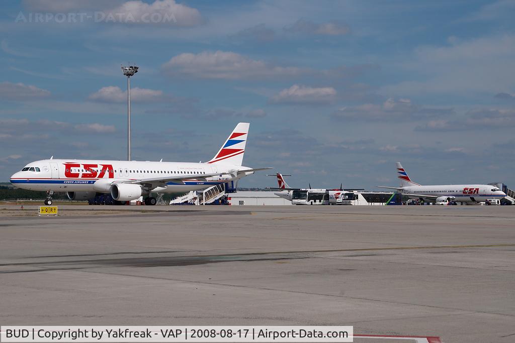 Budapest Ferihegy International Airport, Budapest Hungary (BUD) - 3 CSA Aircraft at Budapest