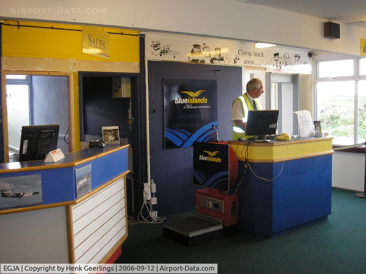 Alderney Airport, Alderney, Channel Islands United Kingdom (EGJA) - Check in Alderney , Channel Islands