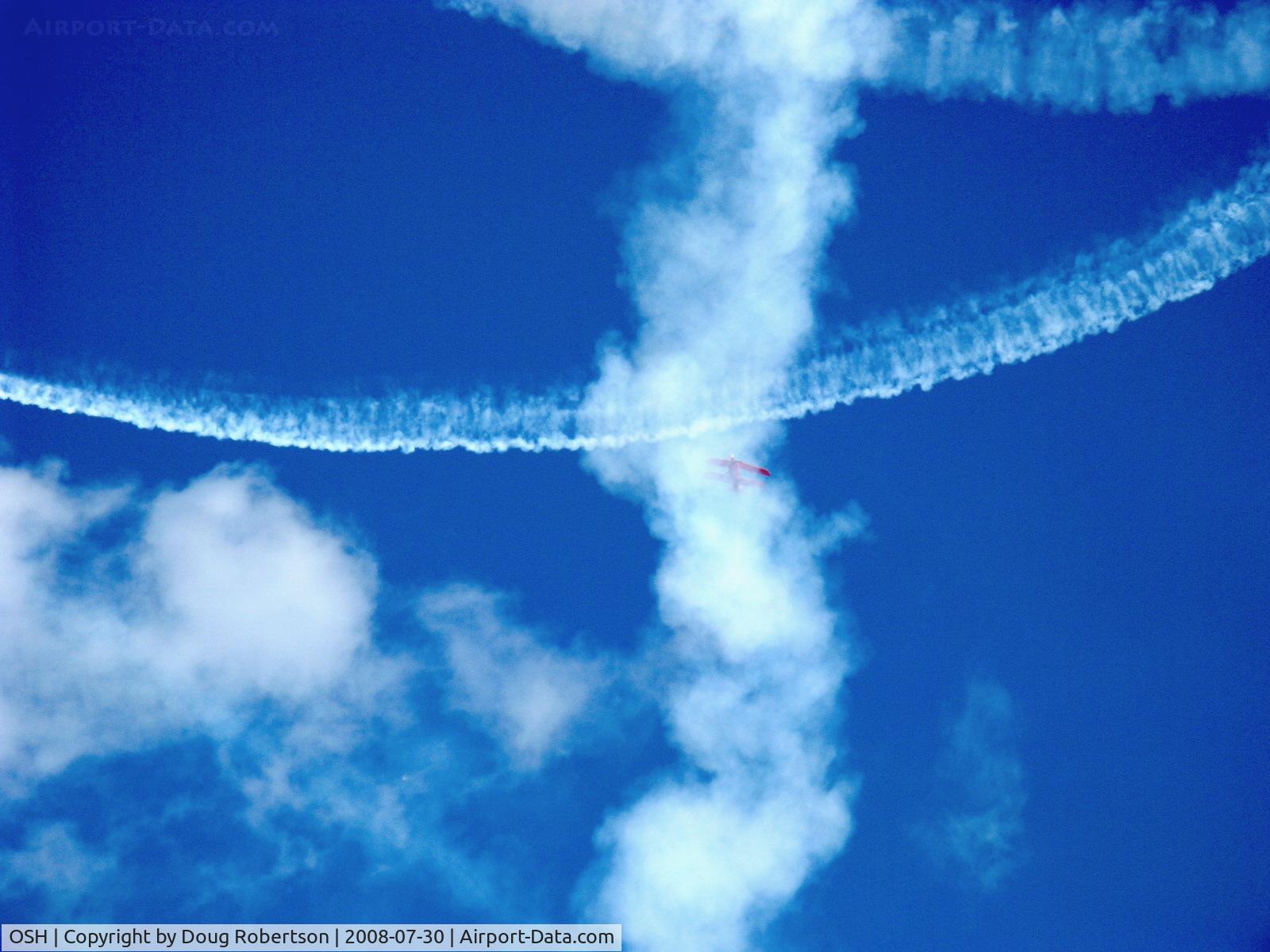 Wittman Regional Airport (OSH) - EAA 2008 AirVenture Daily Airshow Aerobatics-five aircraft simultaneous aerobatics