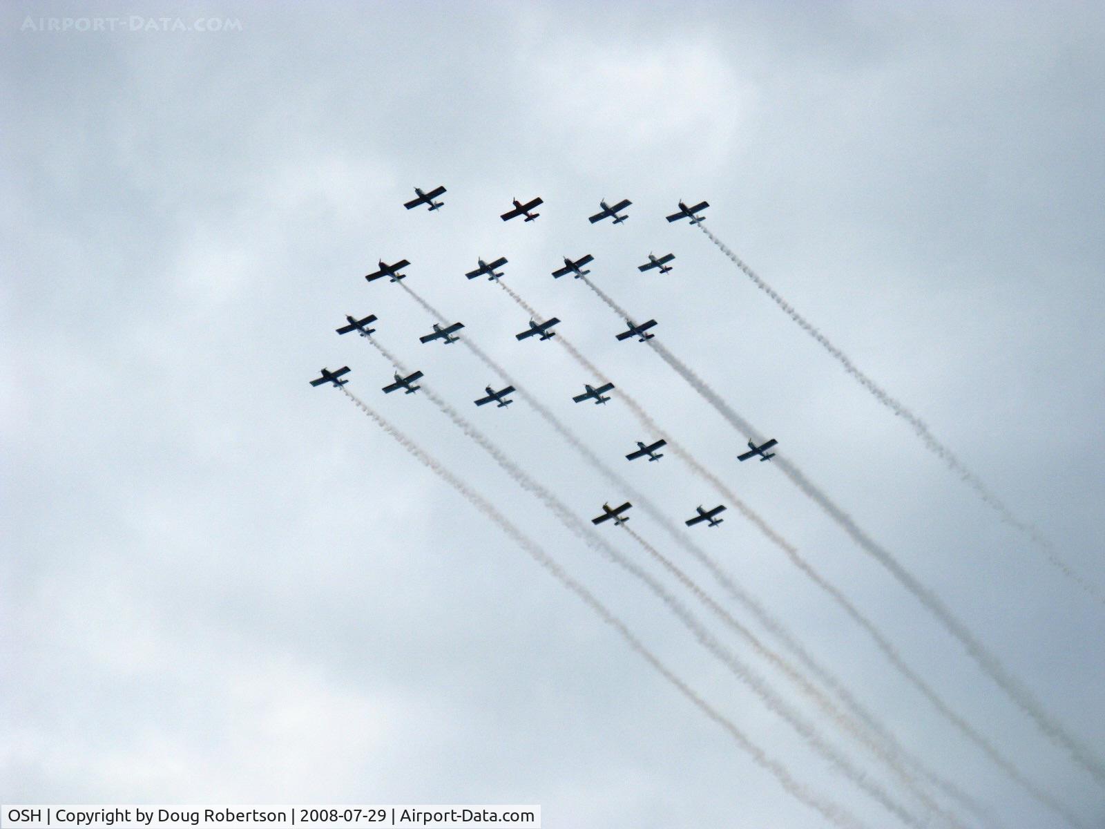 Wittman Regional Airport (OSH) - EAA 2008 AirVenture Daily Airshow-Formation Flights