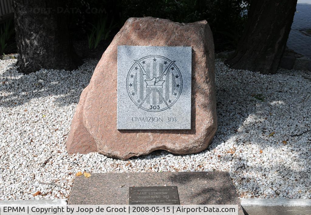EPMM Airport - This plaque is near the squadron building