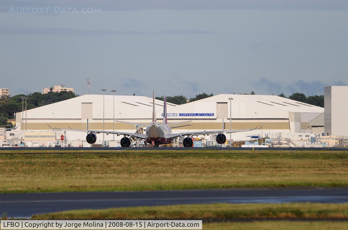 Toulouse Airport, Blagnac Airport France (LFBO) - Kingfisher plane...