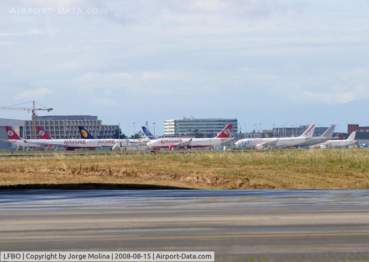 Toulouse Airport, Blagnac Airport France (LFBO) - Plane´s for delivery...
