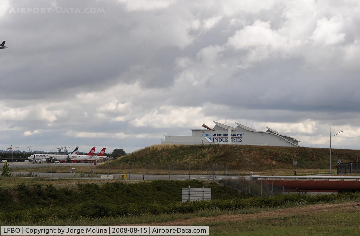 Toulouse Airport, Blagnac Airport France (LFBO) - Air France Industries Center...