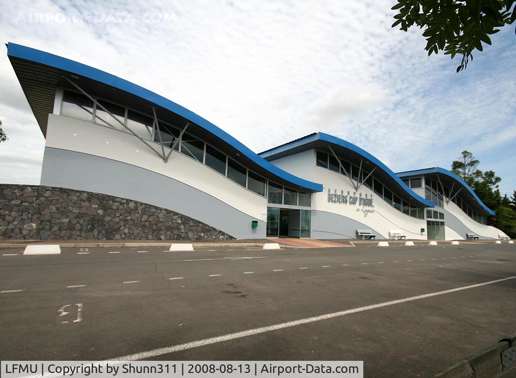 Béziers-Agde-Vias Airport, Béziers France (LFMU) - Picture of this small terminal...