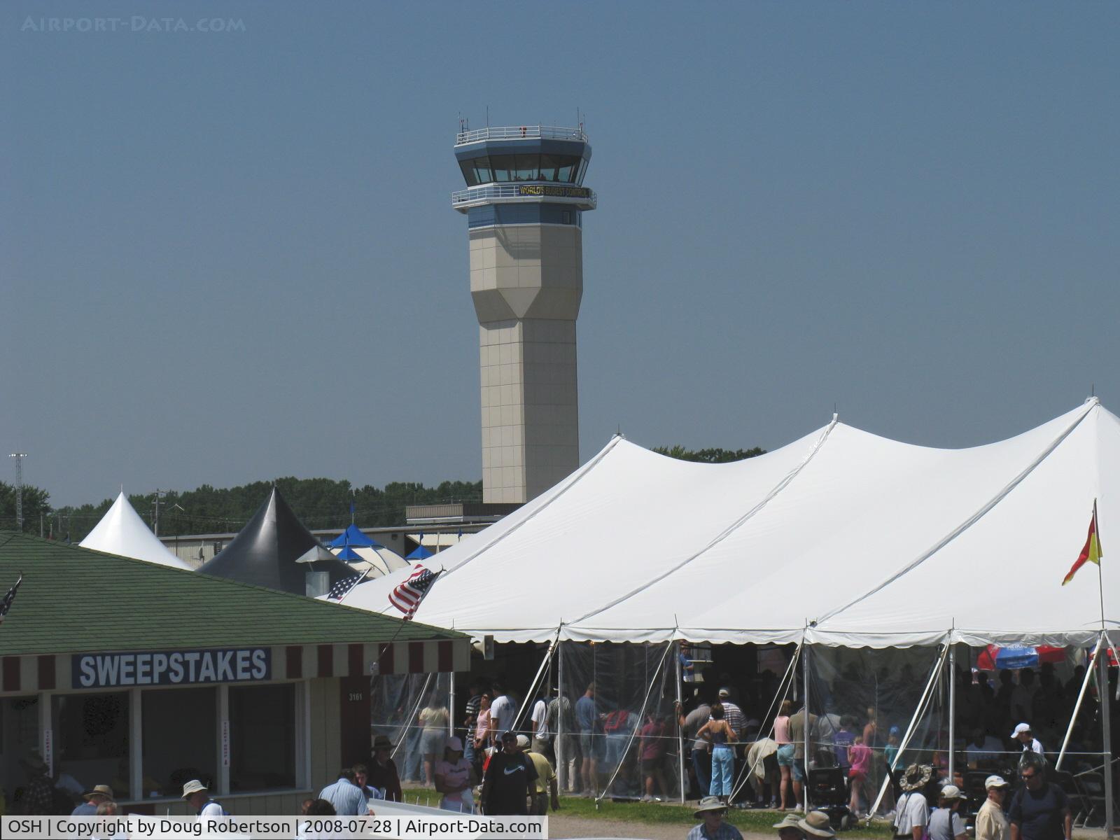 Wittman Regional Airport (OSH) - EAA AirVenture 2008-Scene from a Canon Camera tower
