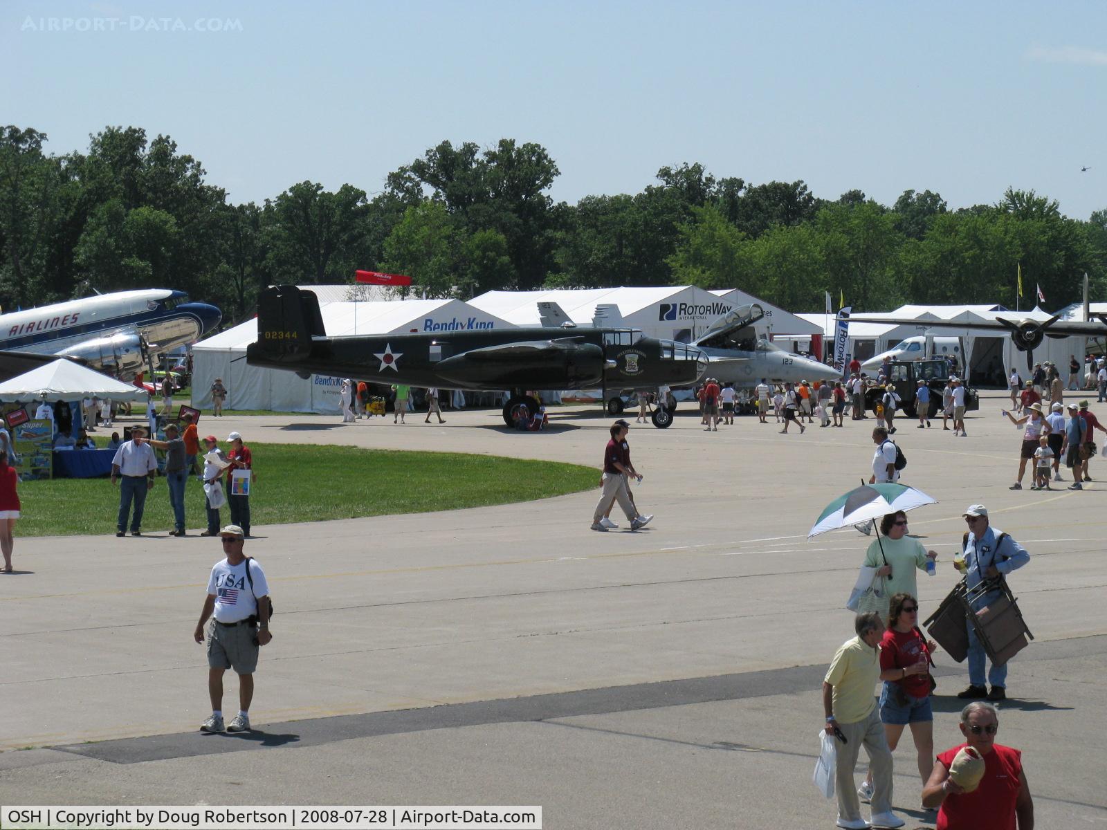 Wittman Regional Airport (OSH) - EAA AirVenture 2008-Scene from a Canon Camera tower