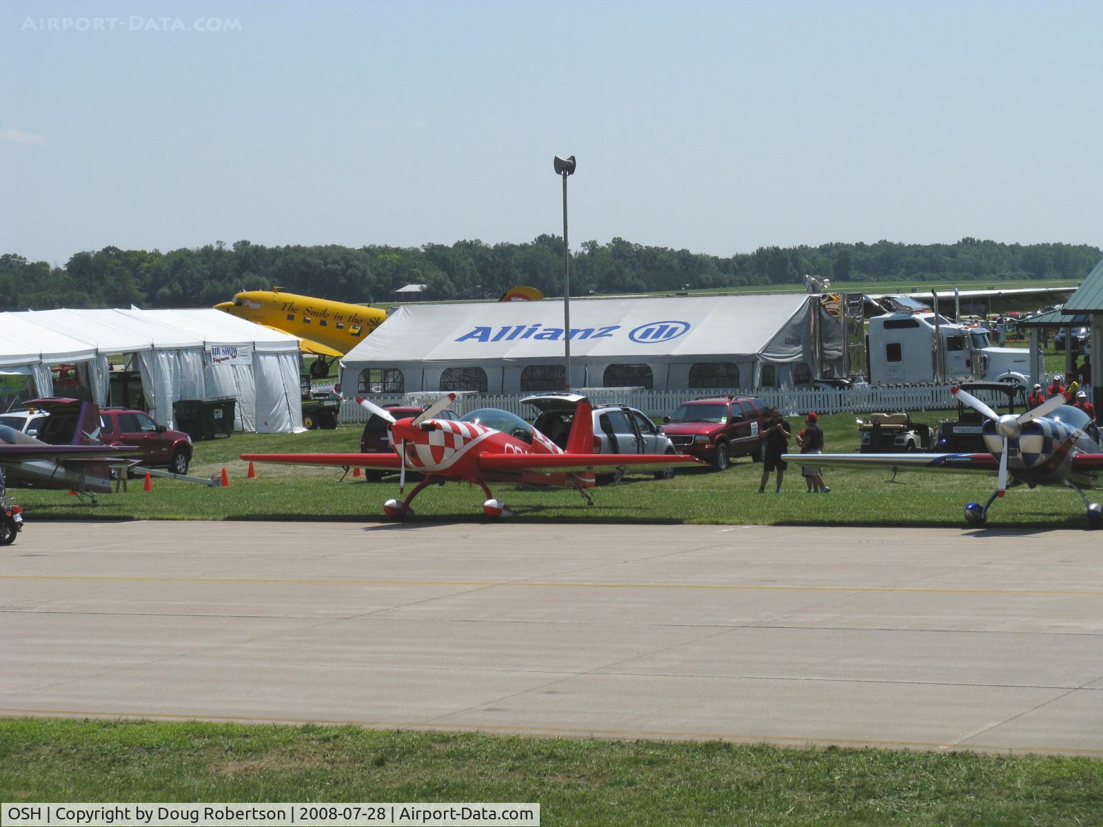 Wittman Regional Airport (OSH) - EAA AirVenture 2008-Scene from a Canon Camera tower