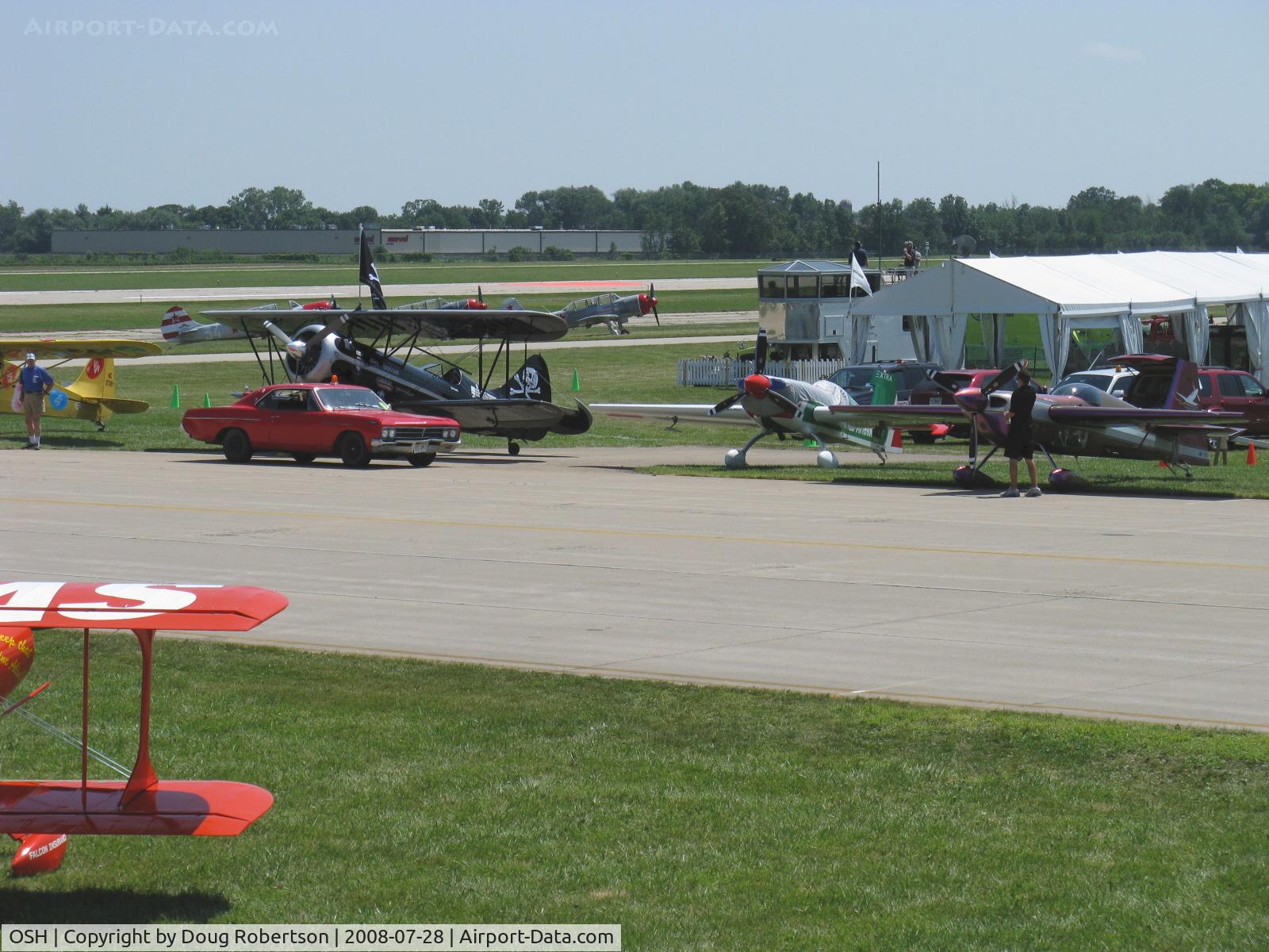 Wittman Regional Airport (OSH) - EAA AirVenture 2008-Scene from a Canon Camera tower
