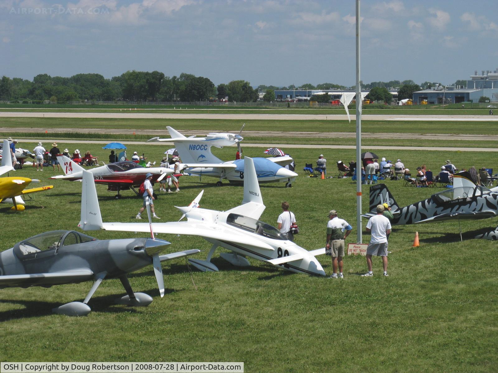Wittman Regional Airport (OSH) - EAA AirVenture 2008-Scene from a Canon Camera tower