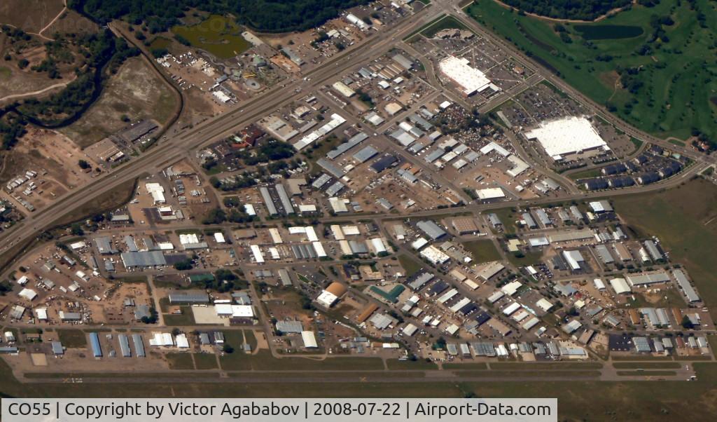 Christman Field Airport (CO55) - Overflying Fort-Collins municipal airport