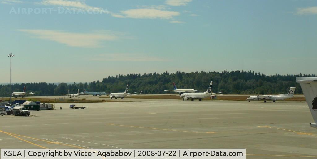 Seattle-tacoma International Airport (SEA) - Departure queue