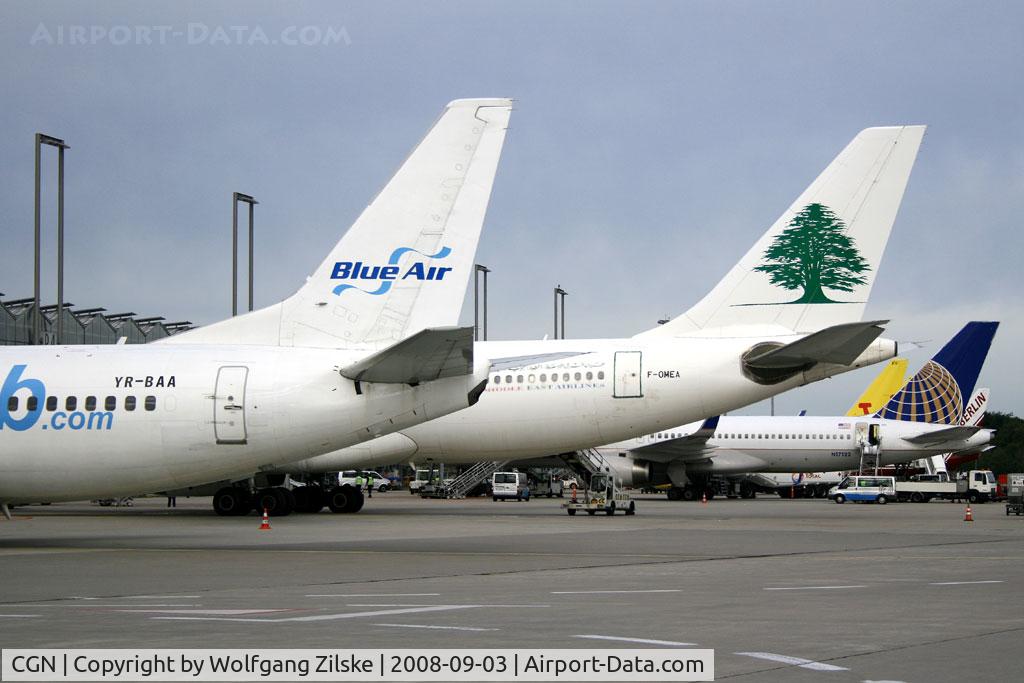 Cologne Bonn Airport, Cologne/Bonn Germany (CGN) - Tails