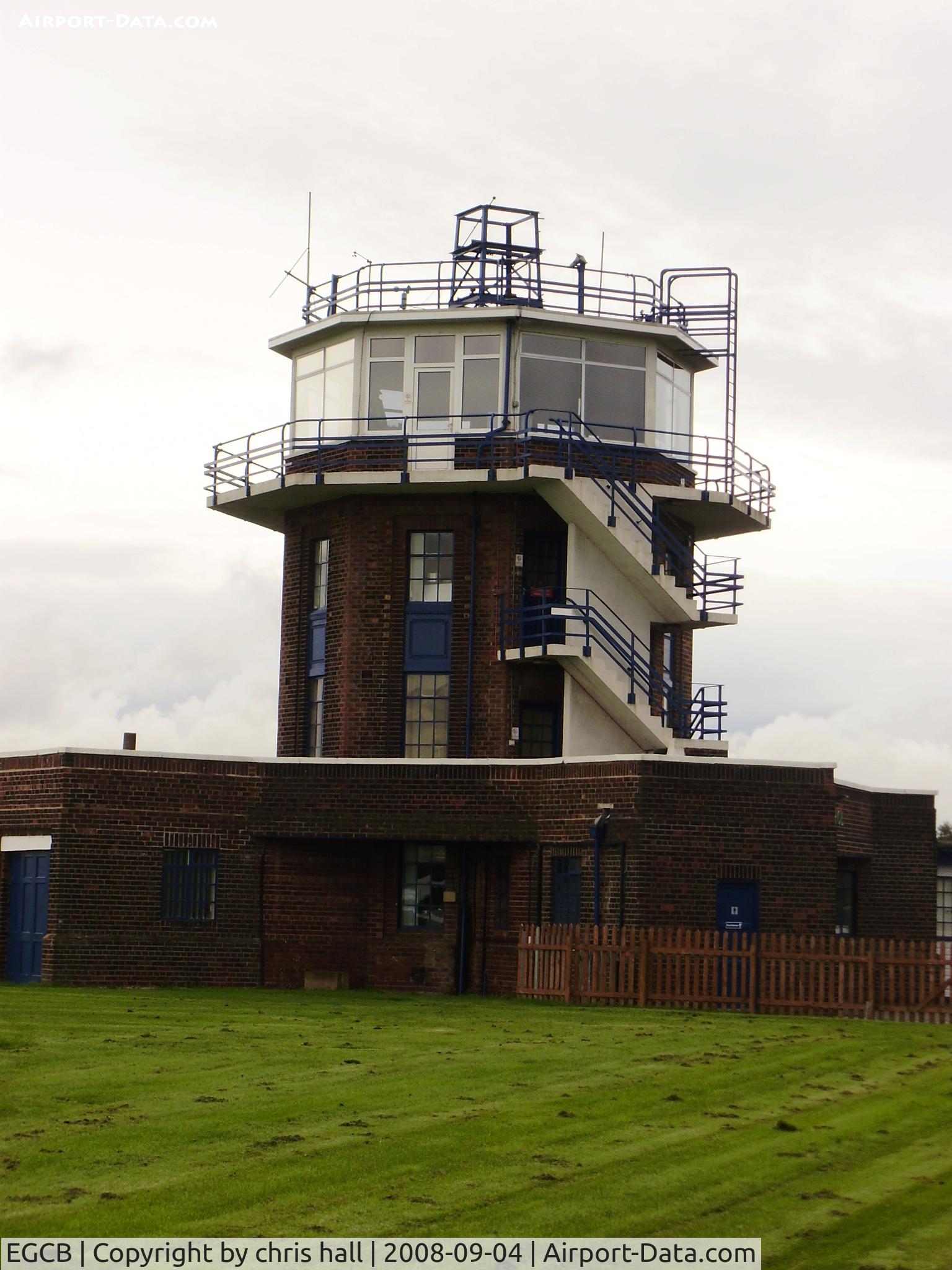 City Airport Manchester, Manchester, England United Kingdom (EGCB) - Barton's control tower which the oldest working control tower in the country.