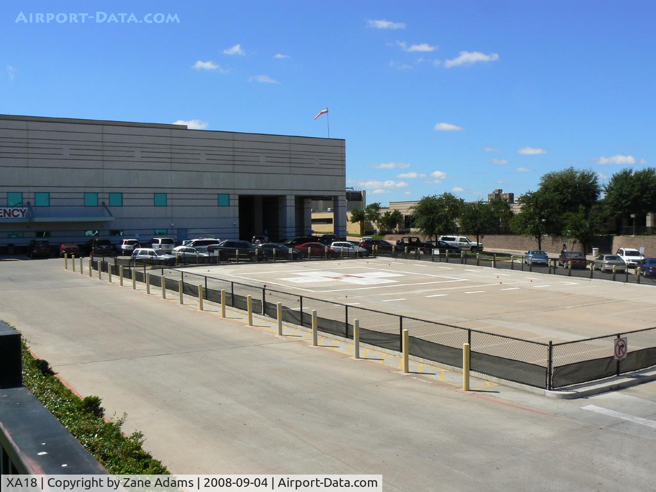 Baylor All Saints Medical Center Heliport (XA18) - Baylor Medical Center Ft. Worth