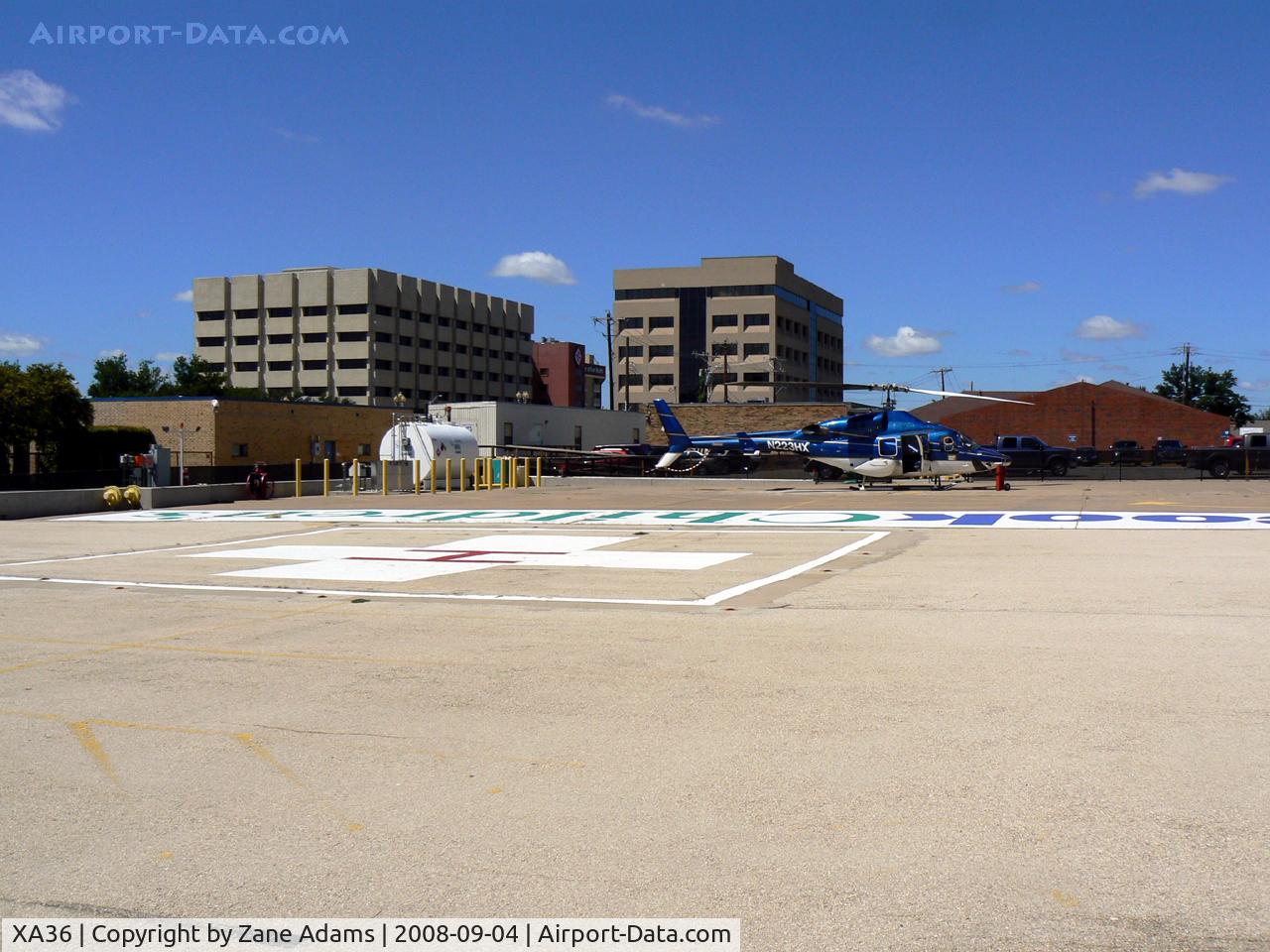 Cook Children's Medical Center Heliport (XA36) - Cook Children's Hospital helipad