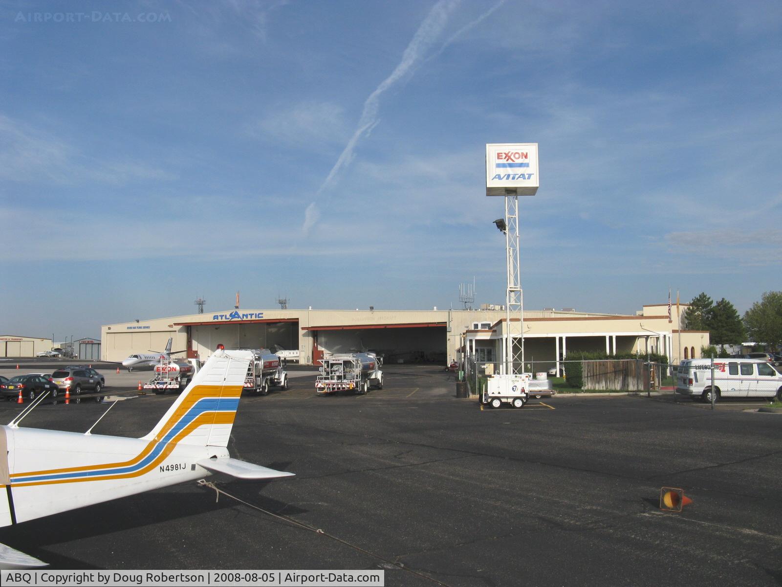 Albuquerque International Sunport Airport (ABQ) - EXXON-AVITAT Fuel at Atlantic Aviation FBO
