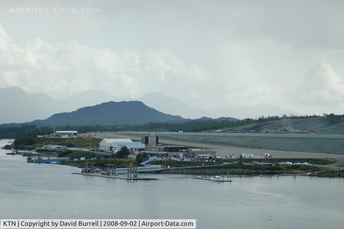 Ketchikan International Airport (KTN) - Ketchikan Runway under construction