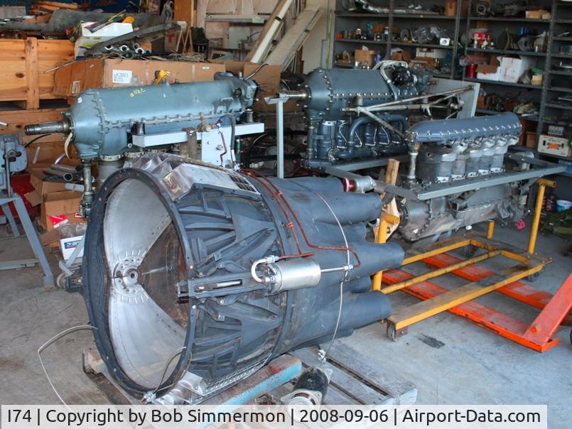 Grimes Field Airport (I74) - Ranger engines and other cool stuff on display at MERFI - Urbana, Ohio.