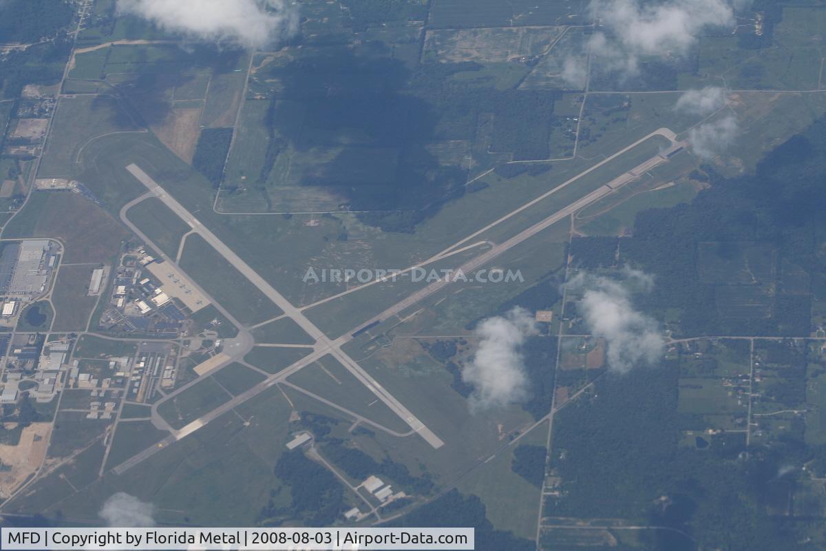 Mansfield Lahm Regional Airport (MFD) - Mansfield Airport and Ohio Air National Guard base 