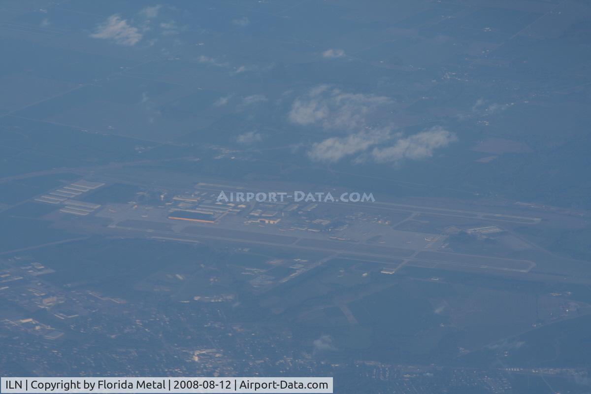 Wilmington Air Park Airport (ILN) - Wilmington Ohio Airport and the Airborne Express/DHL base