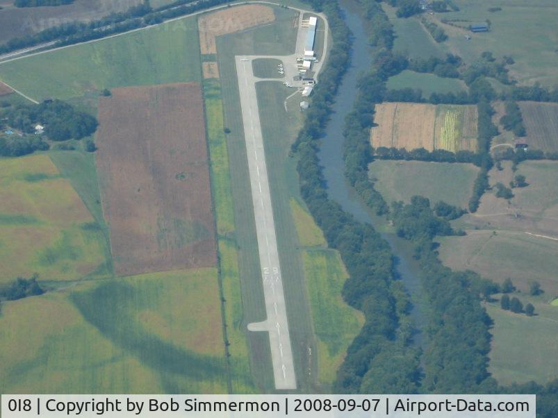 Cynthiana-harrison County Airport (0I8) - Looking west from 5500'