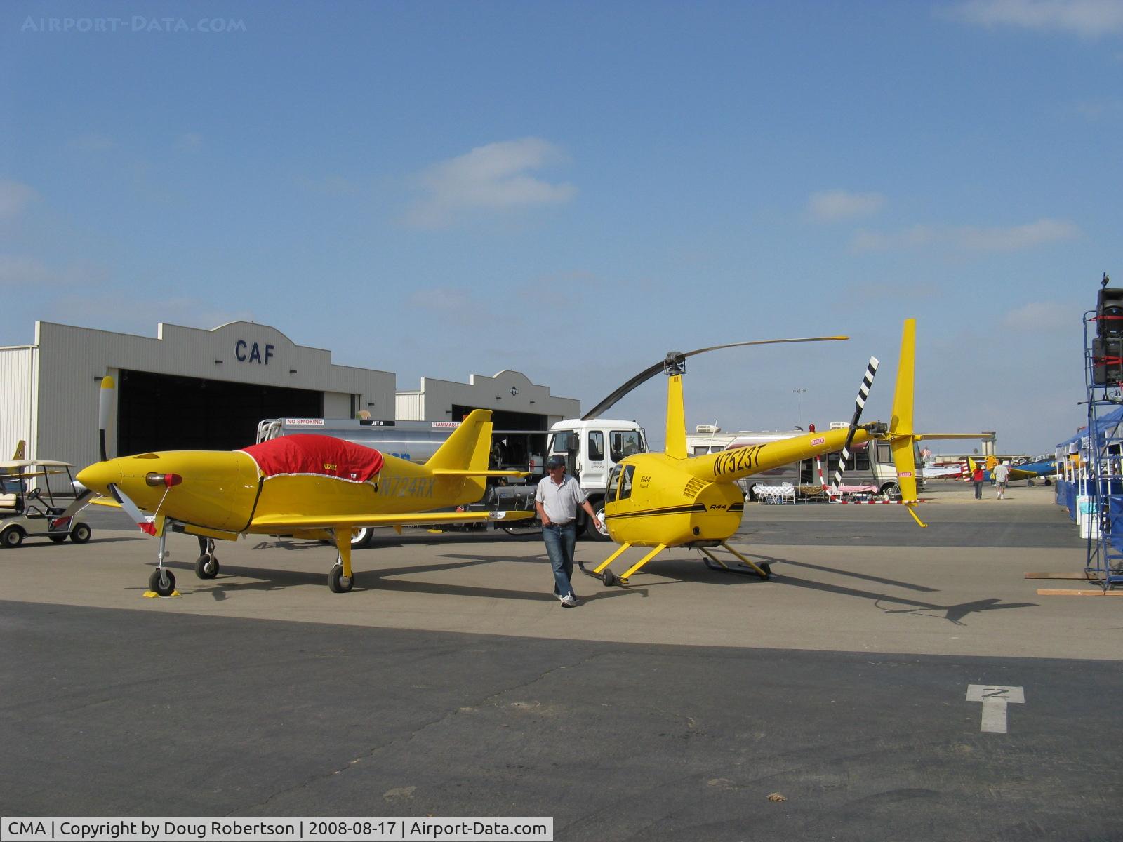 Camarillo Airport (CMA) - Yellow Toys for Big Boys at EAA Annual Airshow