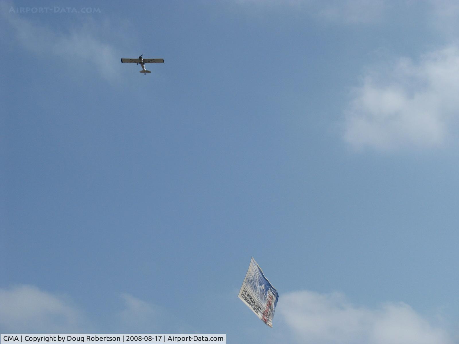 Camarillo Airport (CMA) - EAA Airshow Banner Tow
