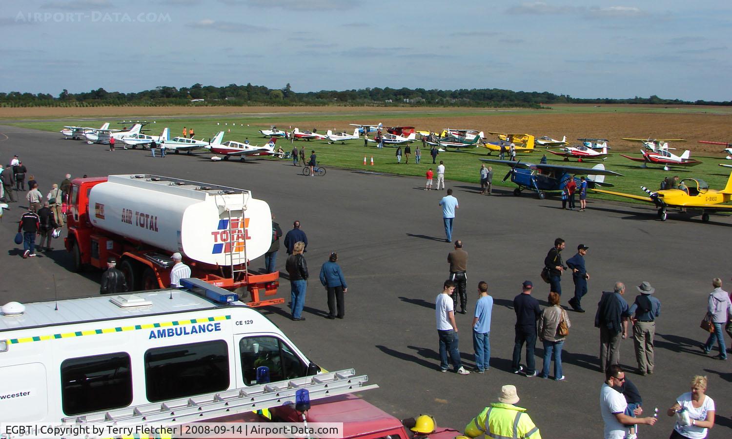 Turweston Aerodrome Airport, Turweston, England United Kingdom (EGBT) - An overview of Turweston - on 2008 Vintage and Classic Day