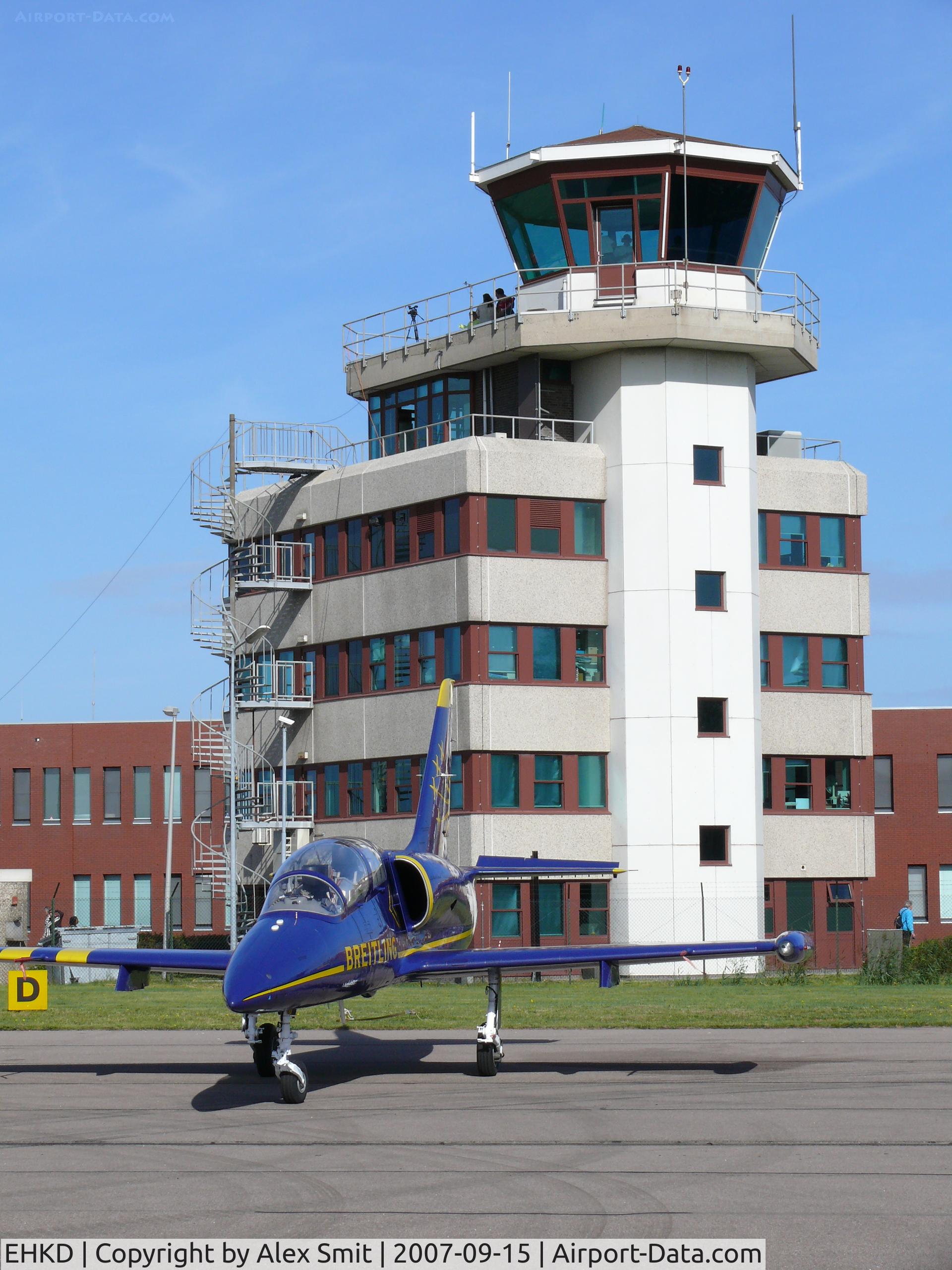 De Kooy Airport, Den Helder Netherlands (EHKD) - Tower with a nice visitor