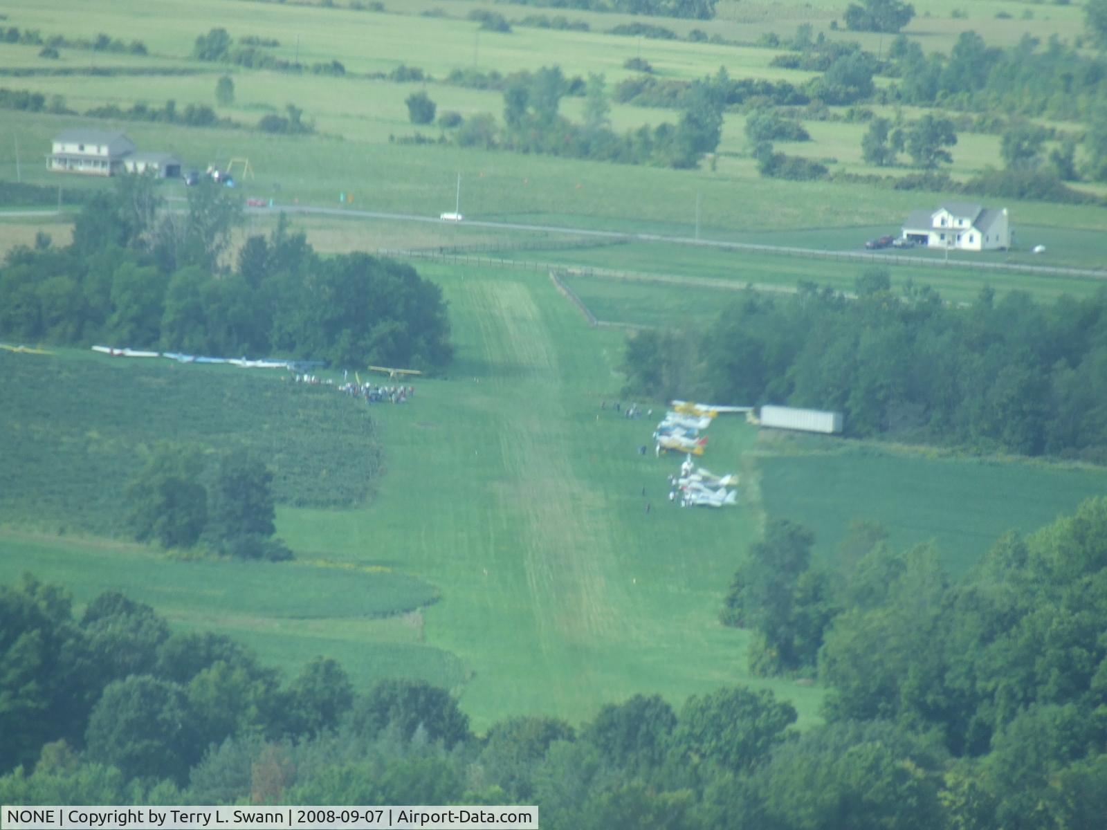 NONE Airport - Turning for final at Smith Airfield, Cambria, NY.