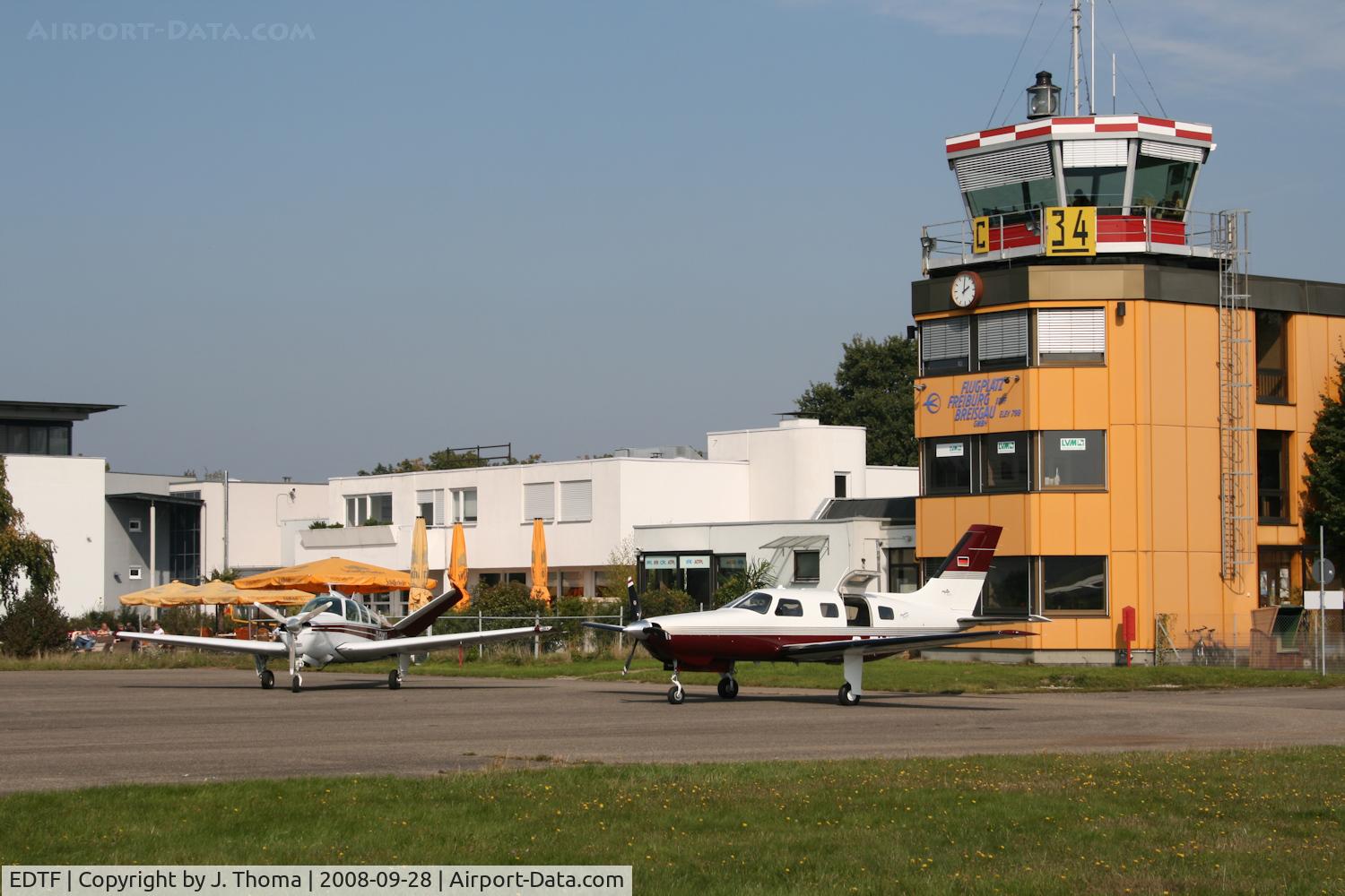 Flugplatz Freiburg Airfield Airport, Freiburg/Breisgau, Baden-Württemberg Germany (EDTF) - Freiburg EDTF - Apron