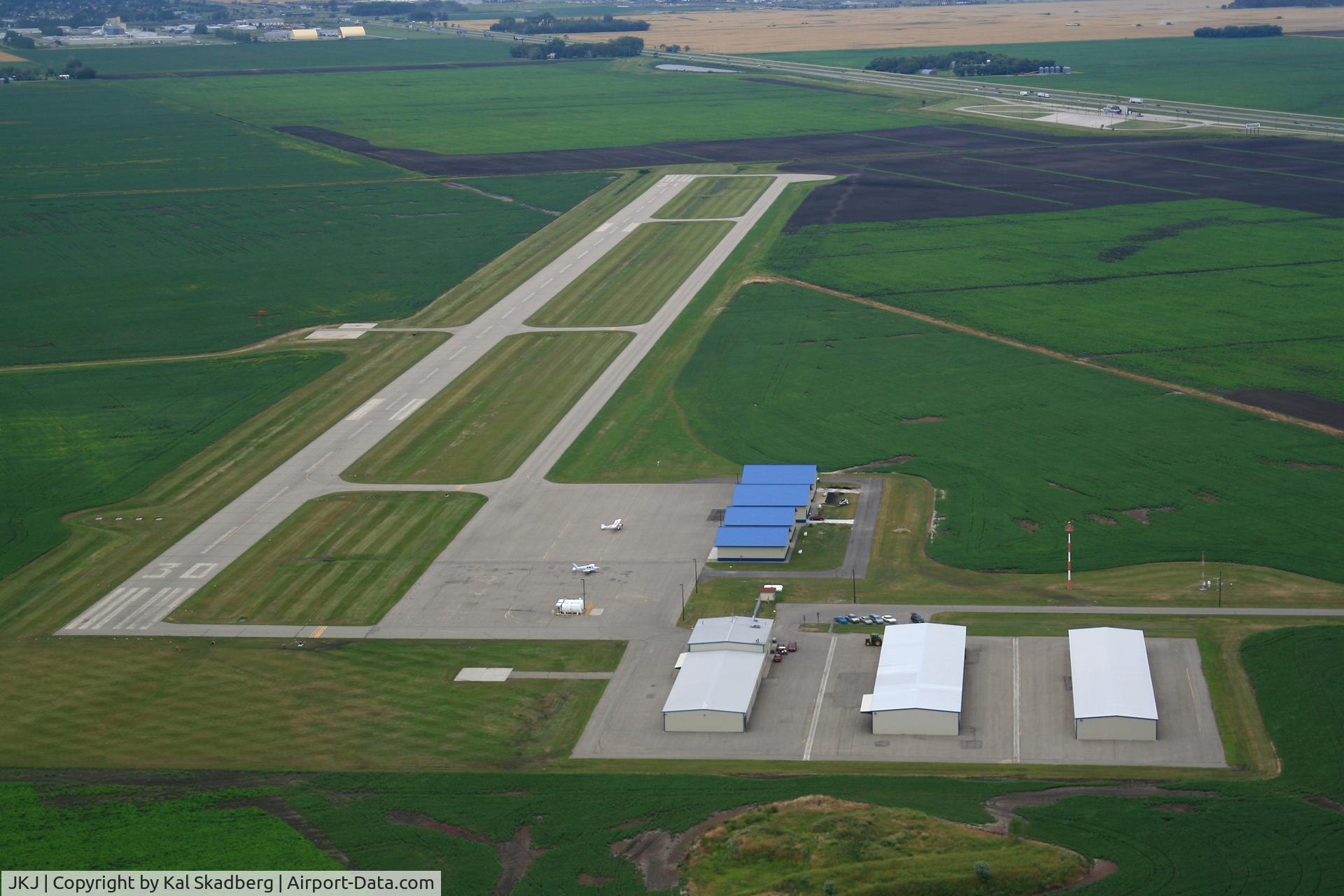 Moorhead Municipal Airport (JKJ) - 2007 Photo of Moorhead Airport