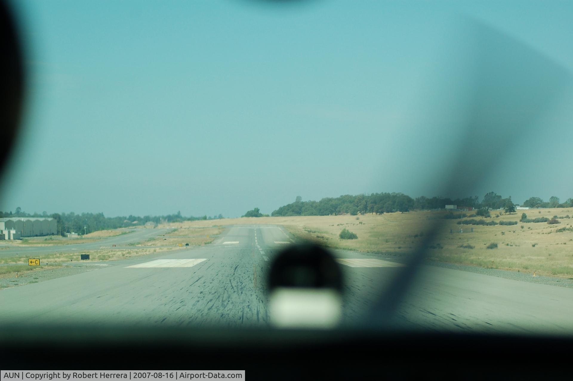 Auburn Municipal Airport (AUN) - Auburn takeoff