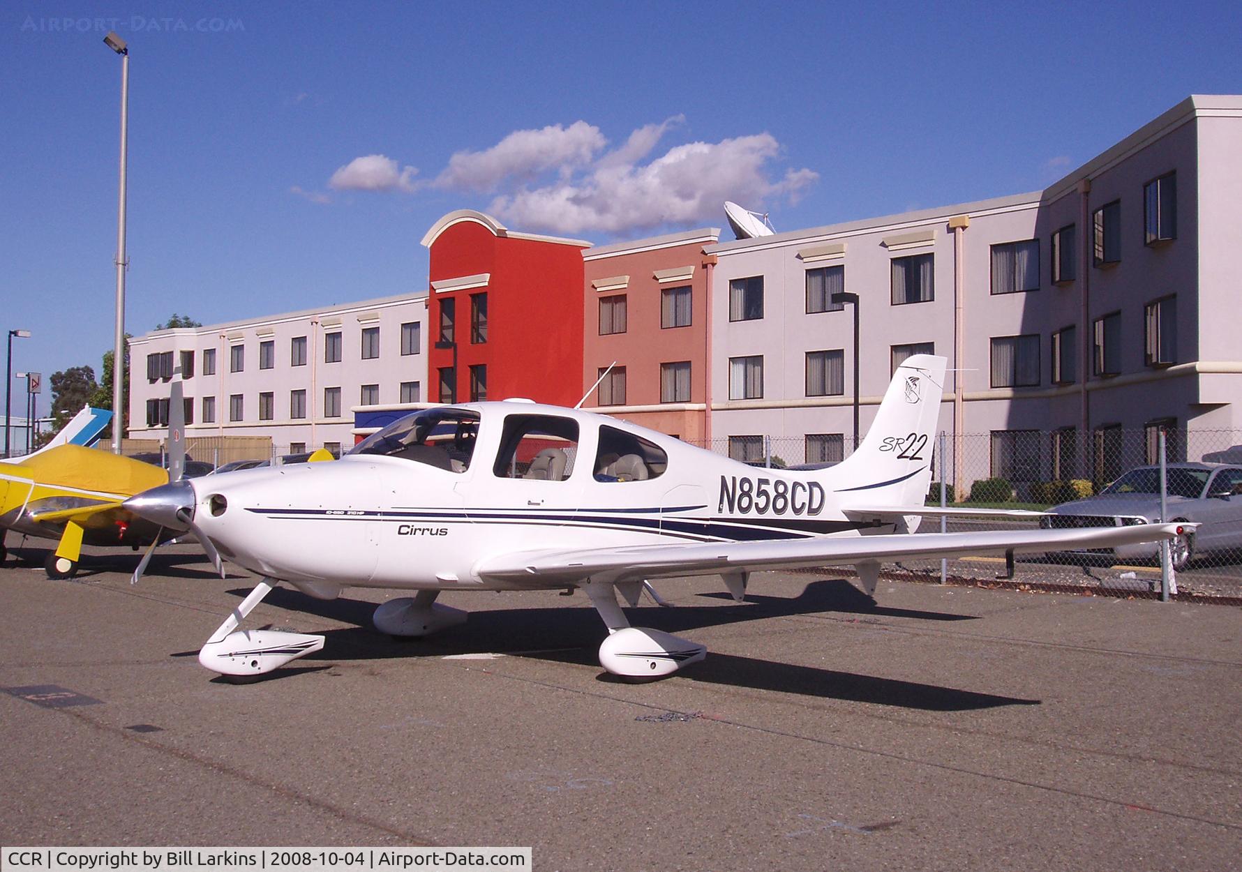 Buchanan Field Airport (CCR) - The Hotel has been painted once again in 2008.