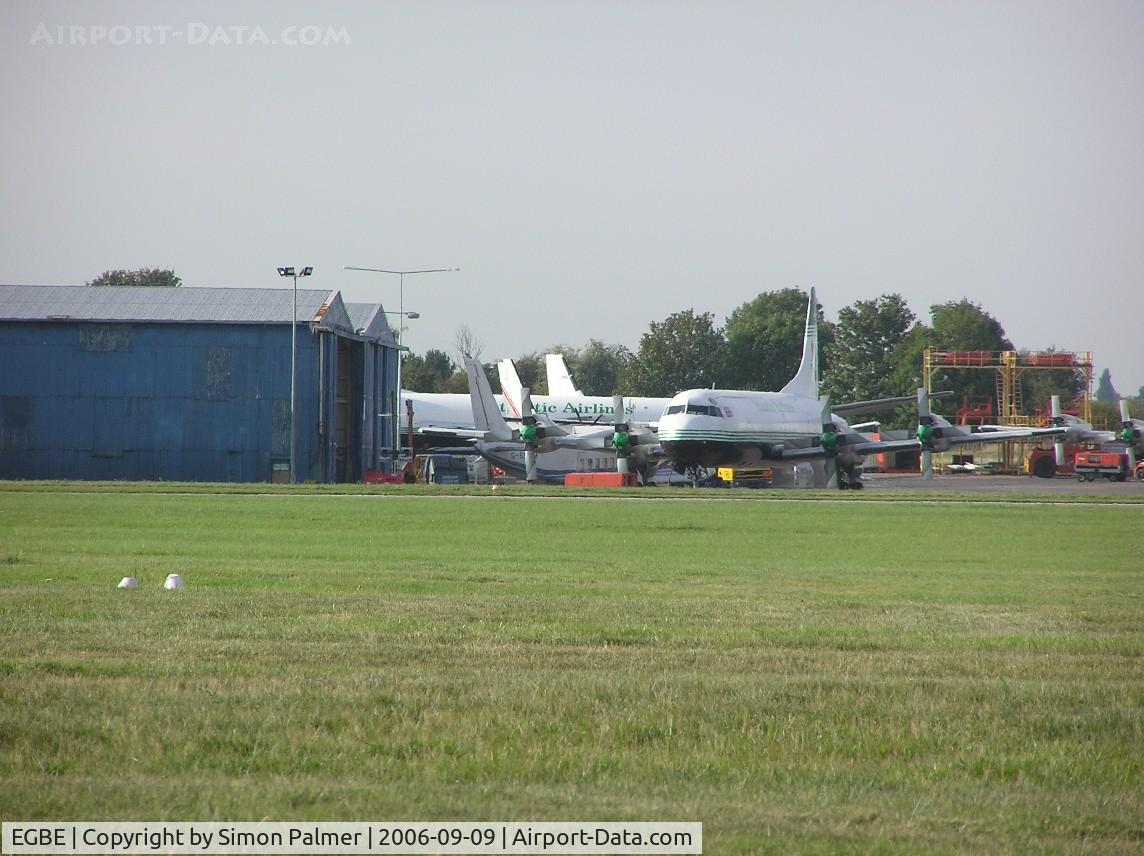 Coventry Airport, Coventry, England United Kingdom (EGBE) - View at Coventry