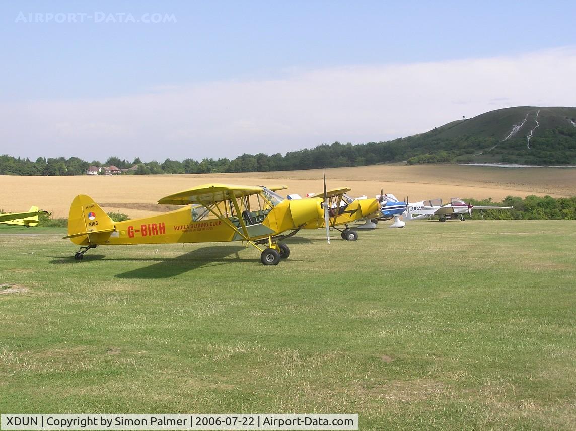 XDUN Airport - Tugs at the ready at Dunstable