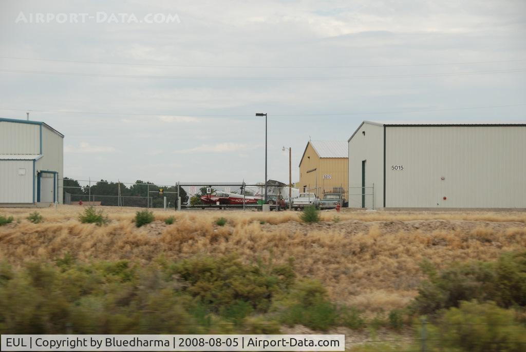 Caldwell Industrial Airport (EUL) - Airport from the Interstate.