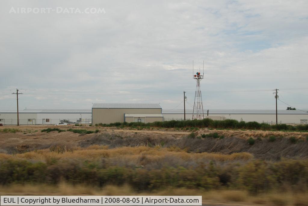 Caldwell Industrial Airport (EUL) - Airport from the Interstate.