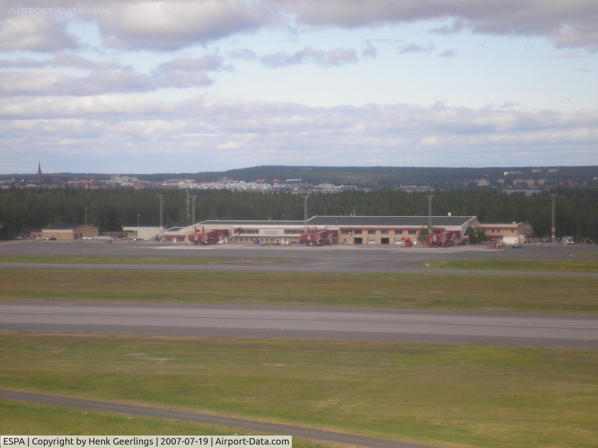 Luleå Airport (Kallax Air Base), Luleå Sweden (ESPA) - Lulea Airport , summer 2007