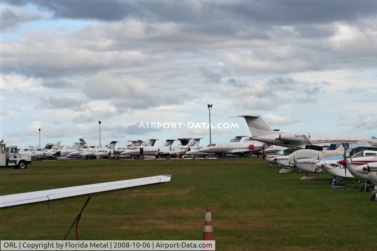 Executive Airport (ORL) - Some aircraft parked around ORL during NBAA