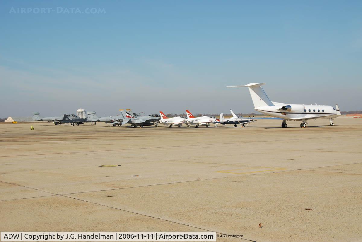 Joint Base Andrews Airport (ADW) - transient line NAF Washington
