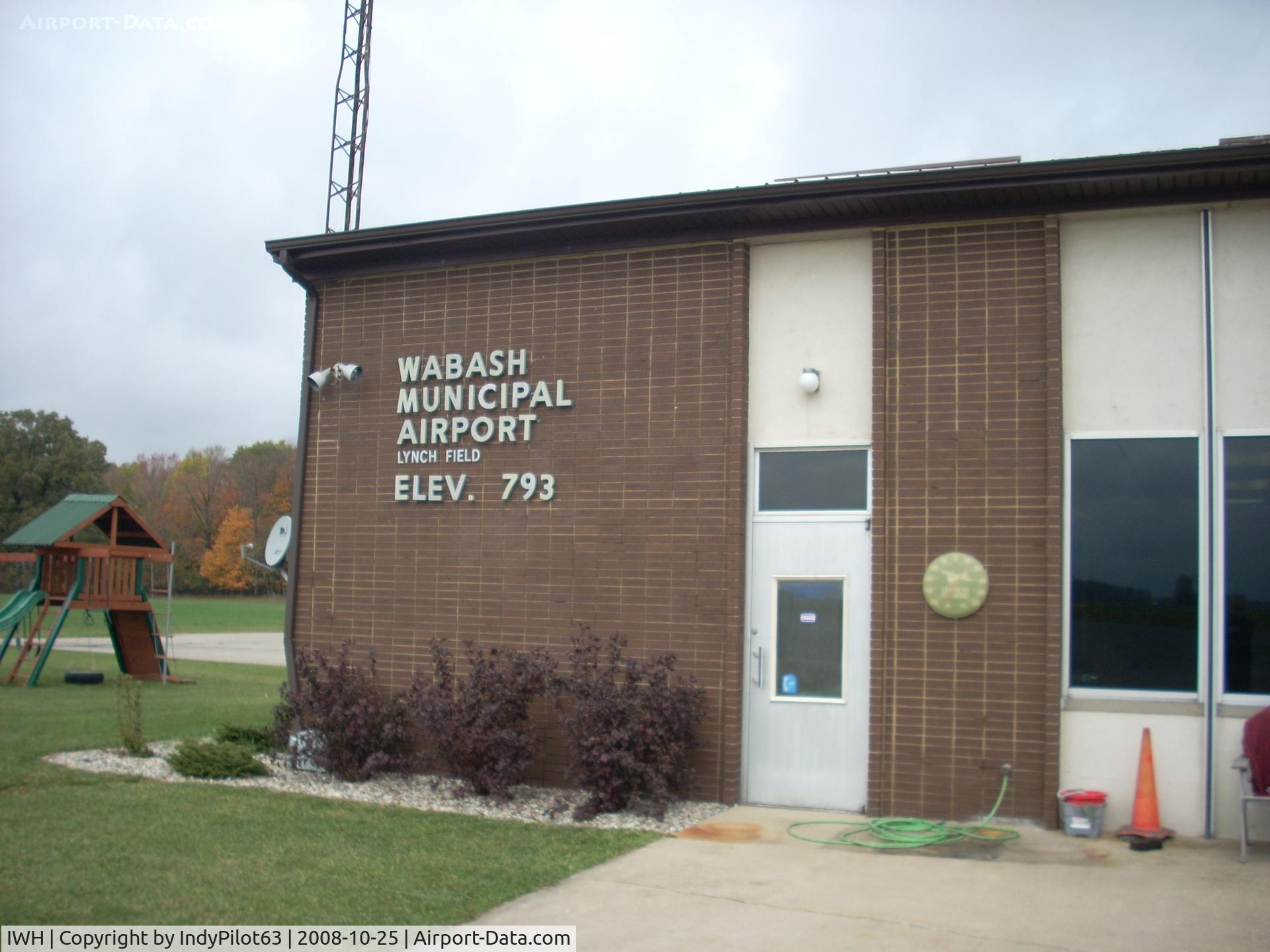 Wabash Municipal Airport (IWH) - FBO building