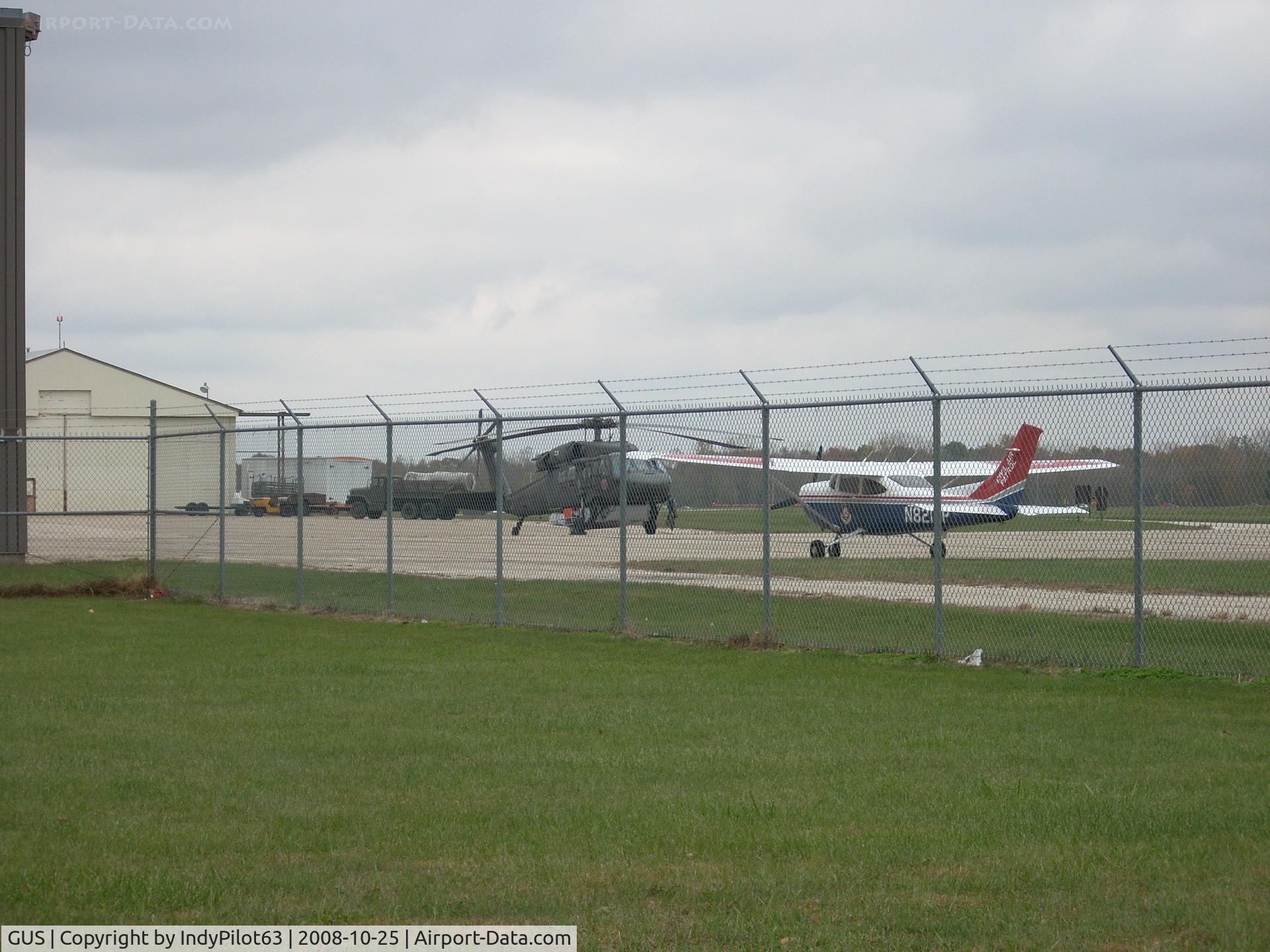 Grissom Arb Airport (GUS) - Civilian tarmac at GUS
