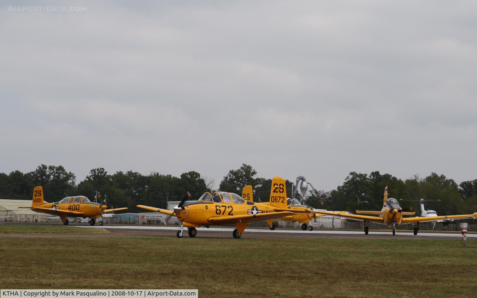Tullahoma Regional Arpt/wm Northern Field Airport (THA) - T-34 aircraft at Tullahoma